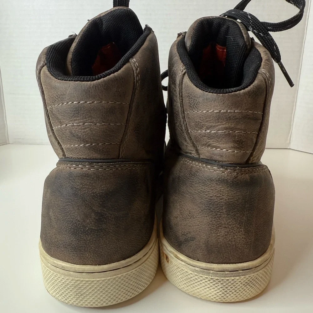 Harley-Davidson® Men's Midland Grey WP Motorcycle Boots D96166 High Top US 9M